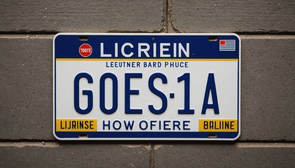 Découvrez comment commander facilement une plaque d'immatriculation en ligne